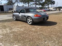 boxster at the track