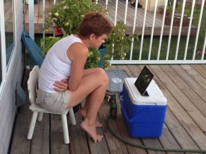 tablet watching