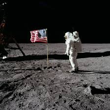 aldrin on the moon