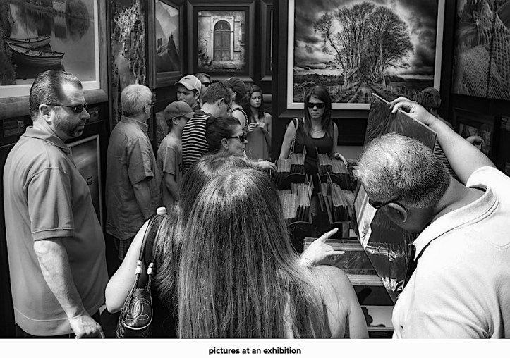 Picutres at an Exhibition D Boriani with permission